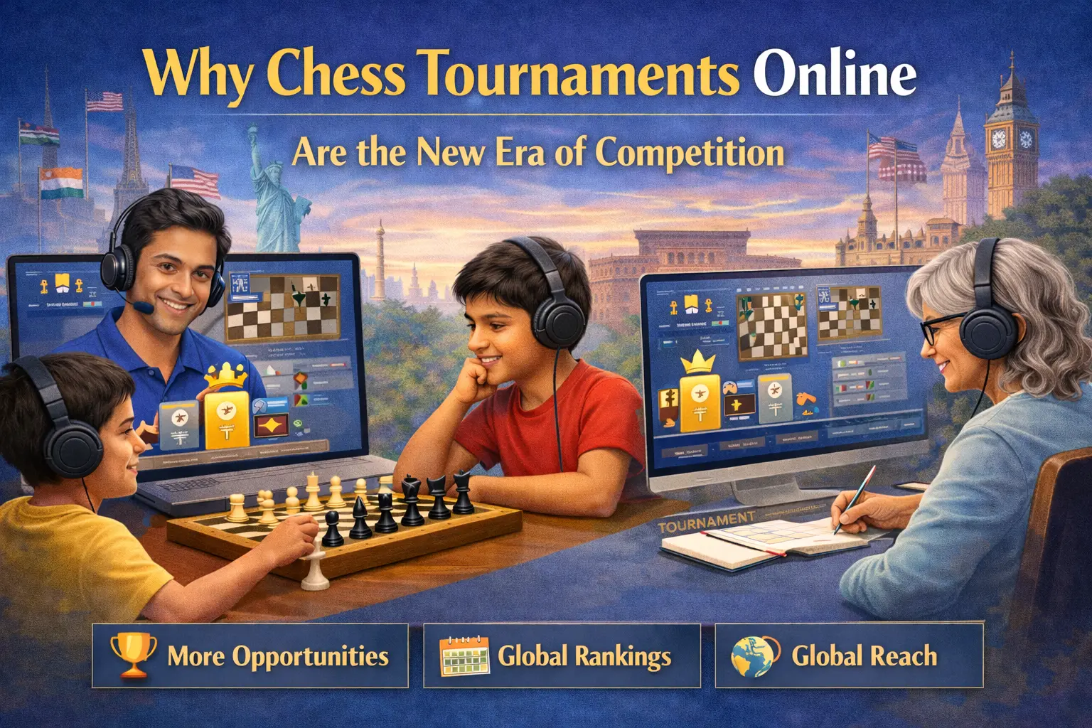 Chess Tournaments Online: A New Era of Competition