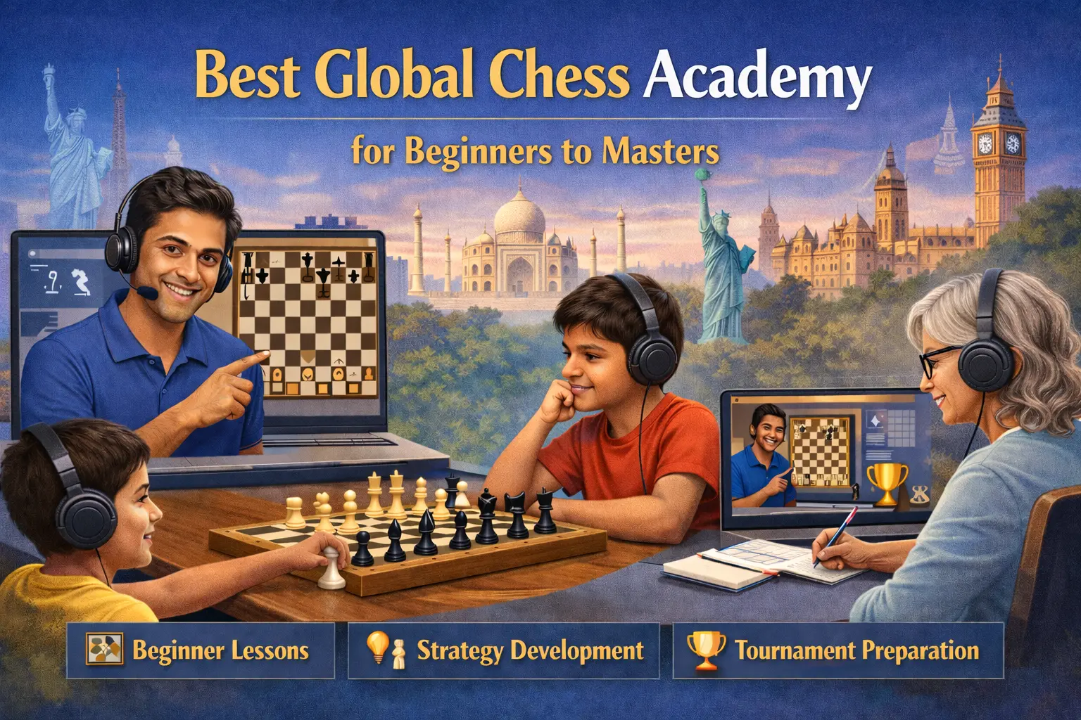 Best Global Chess Academy for Beginners to Masters