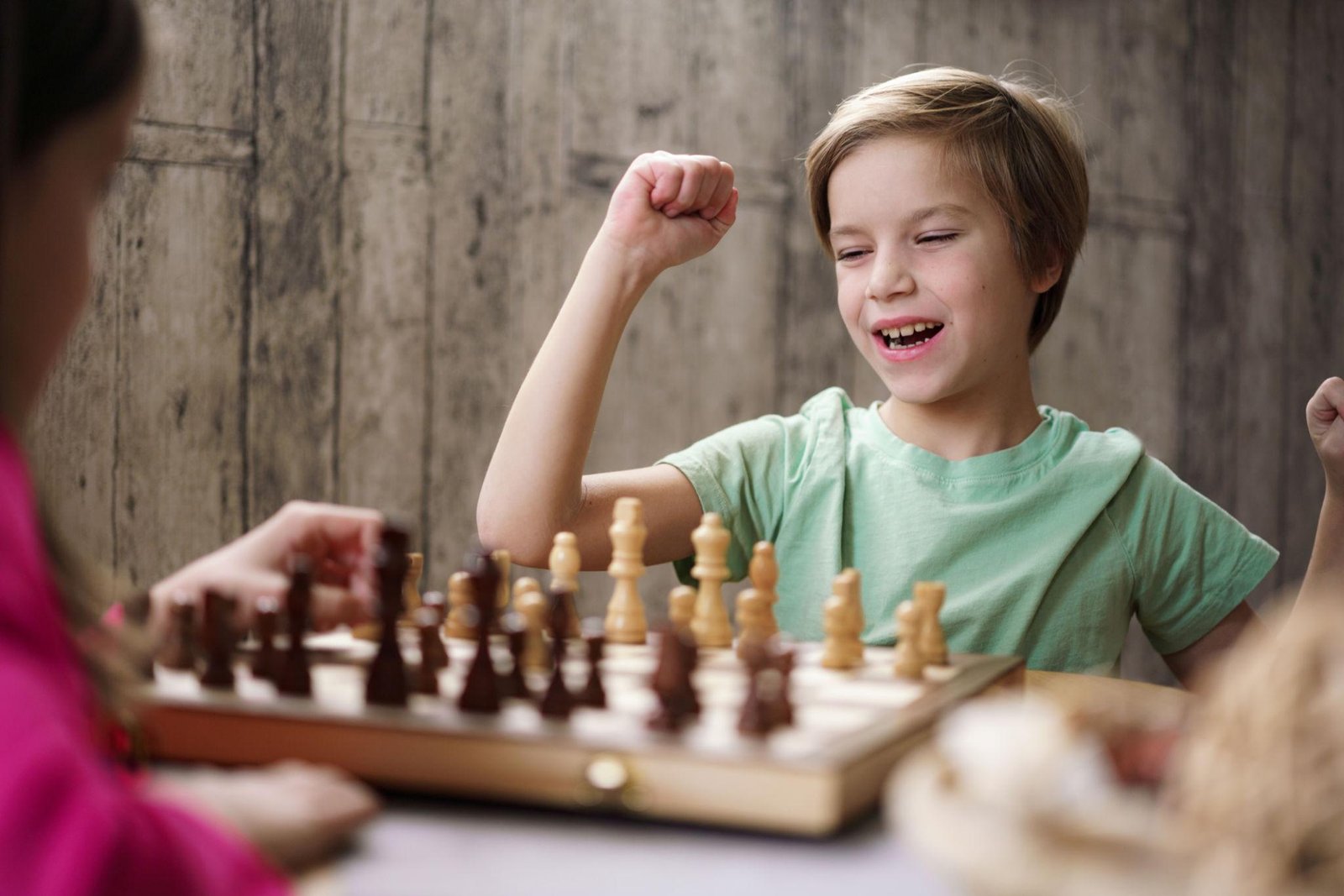 Child development and confidence through chess coaching
