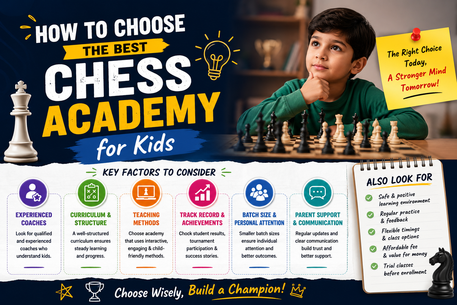 Best Chess Academy for Kids learning with an experienced coach